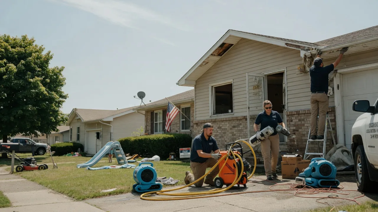 Water Damage Restoration in Evergreen, LA near me